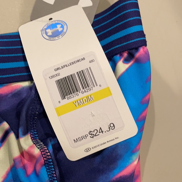 Sold Under Armour girls compression shorts nwt - Picture 10 of 10
